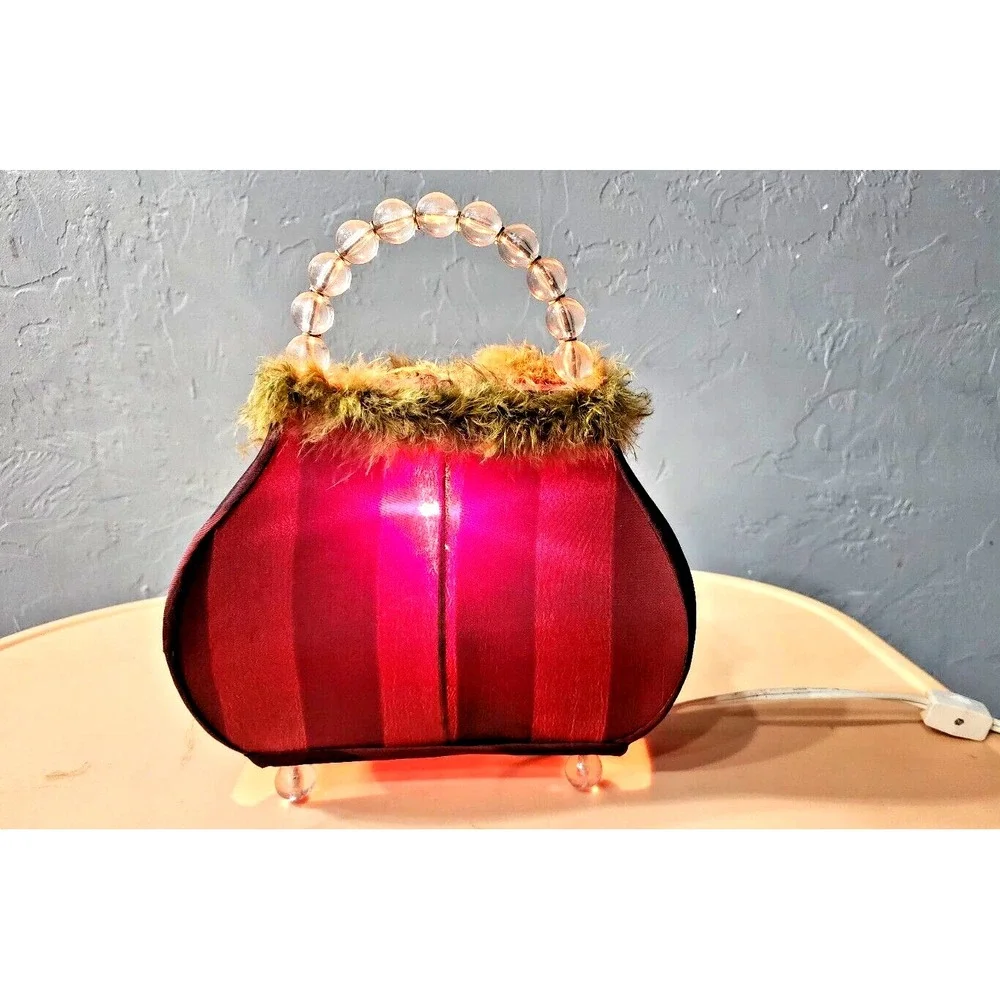 Vintage Handbag‎ Lamp Boutique Chic